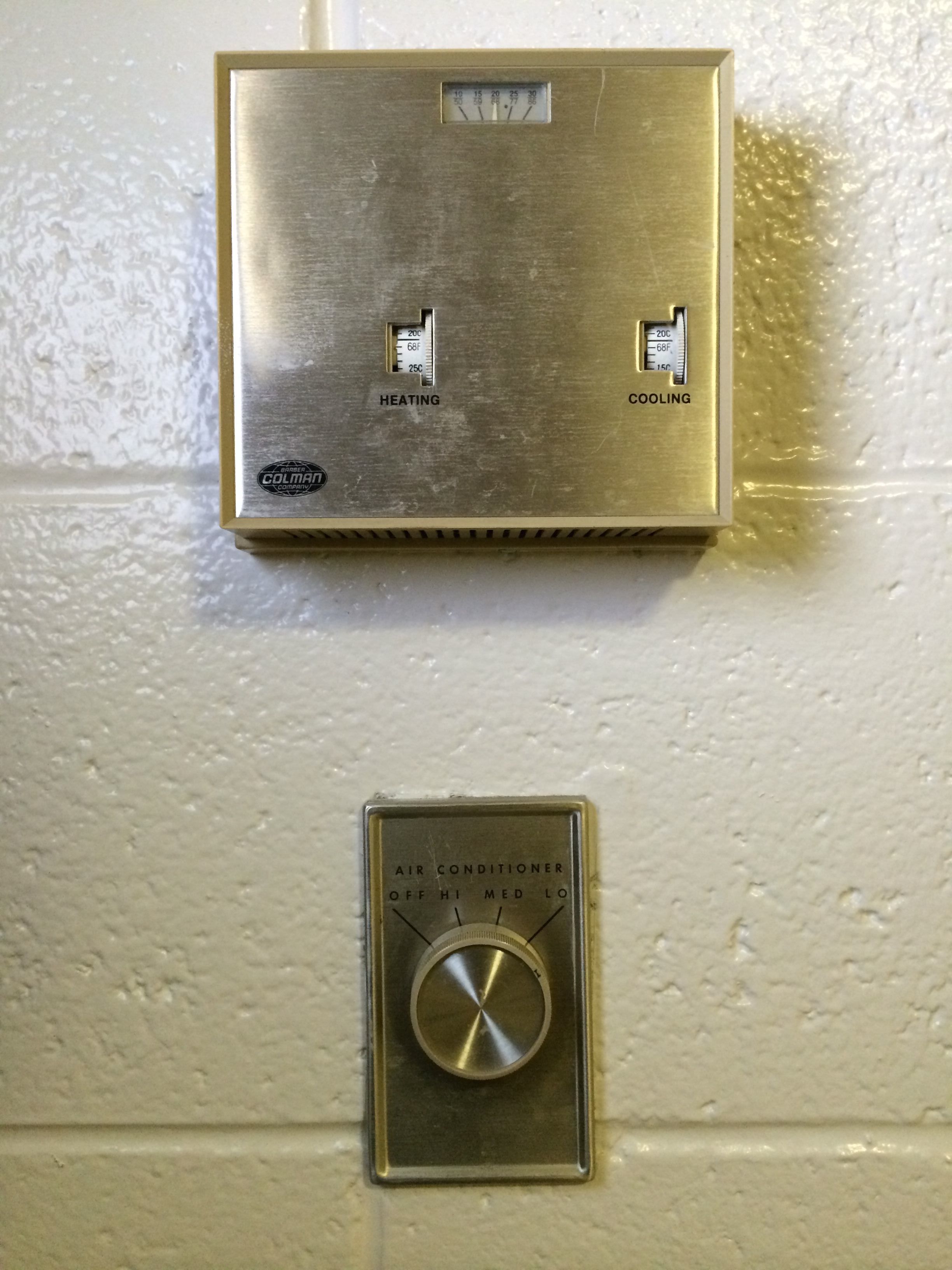 A/C Thermostat Controls